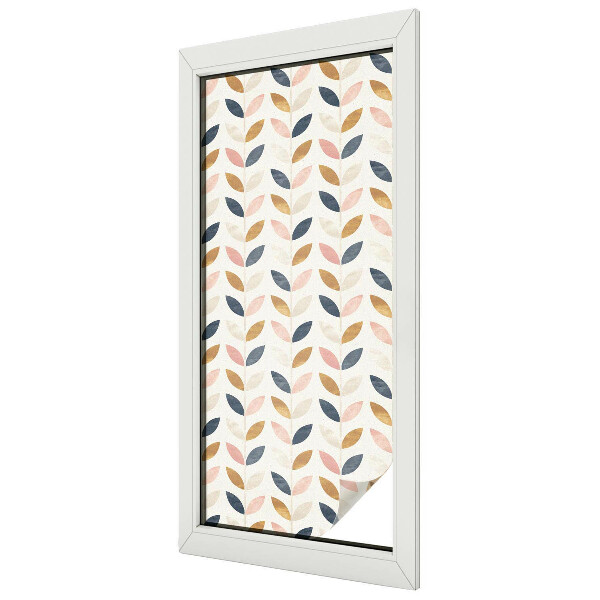 Autocollant pour vitrage Motif de feuilles