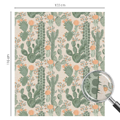 Film occultant pour fenêtre plantes succulentes vertes