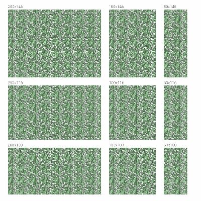 Film fenêtre décoratif occultant vitrail Harmonie verte