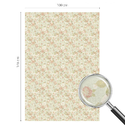 Autocollant pour vitrage élégance florale