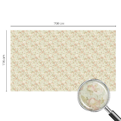 Autocollant pour vitrage élégance florale