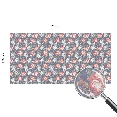 Film occultant pour fenêtre élégance florale