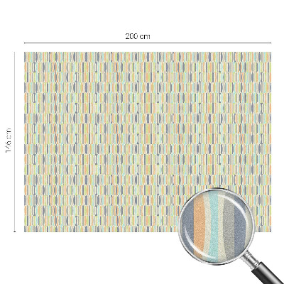 Vitrail autocollant pour fenêtre Motifs ovales