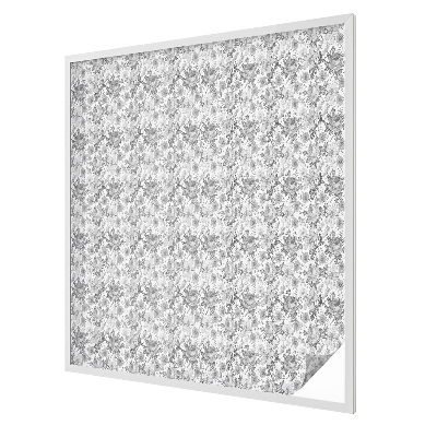 Vitrail autocollant pour fenêtre élégance florale