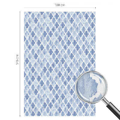 Film fenêtre décoratif occultant vitrail Élégance aquarelle