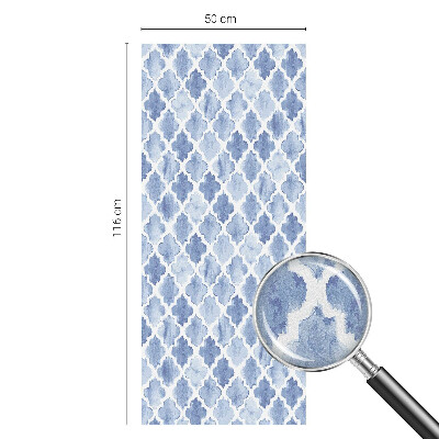 Film fenêtre décoratif occultant vitrail Élégance aquarelle