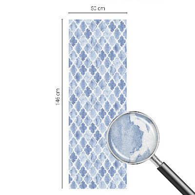 Film fenêtre décoratif occultant vitrail Élégance aquarelle