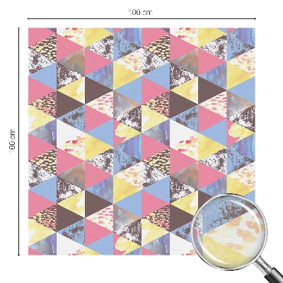 Film occultant pour fenêtre Triangles colorés