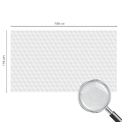 Vitrail autocollant pour fenêtre Mosaïque blanche
