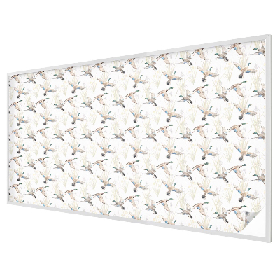 Film occultant fenêtre effet vitrail Les oiseaux et la nature