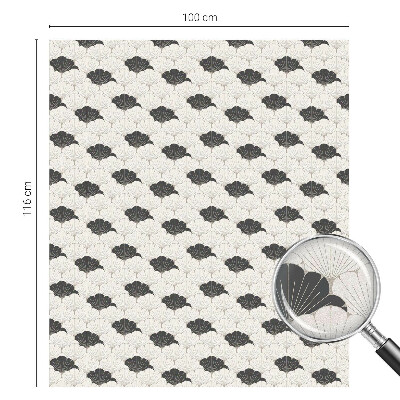 Autocollant pour vitrage Fans contrastés