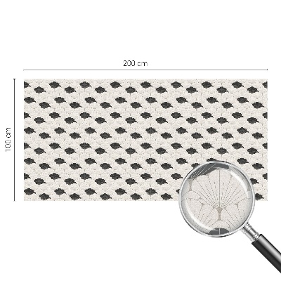 Autocollant pour vitrage Fans contrastés