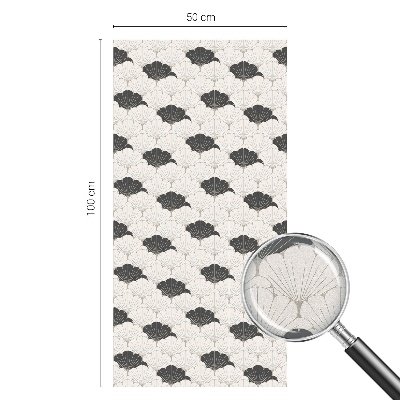 Autocollant pour vitrage Fans contrastés