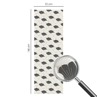 Autocollant pour vitrage Fans contrastés