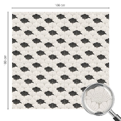 Autocollant pour vitrage Fans contrastés