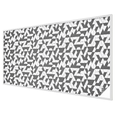 Vitrail autocollant pour fenêtre Illusions géométriques