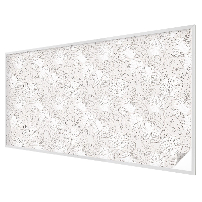 Film fenêtre décoratif occultant vitrail Plante ornementale