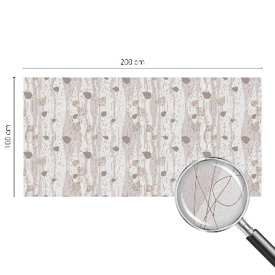 Film occultant pour fenêtre Feuilles élégantes