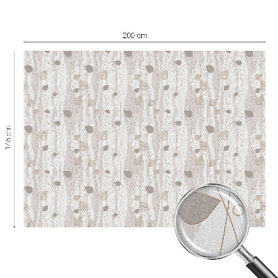 Film occultant pour fenêtre Feuilles élégantes