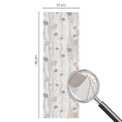 Film occultant pour fenêtre Feuilles élégantes