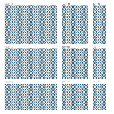 Autocollant pour vitrage Motif géométrique