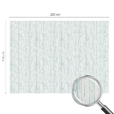 Vitrail autocollant pour fenêtre Motif en bois