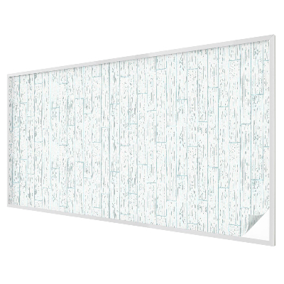 Vitrail autocollant pour fenêtre Motif en bois