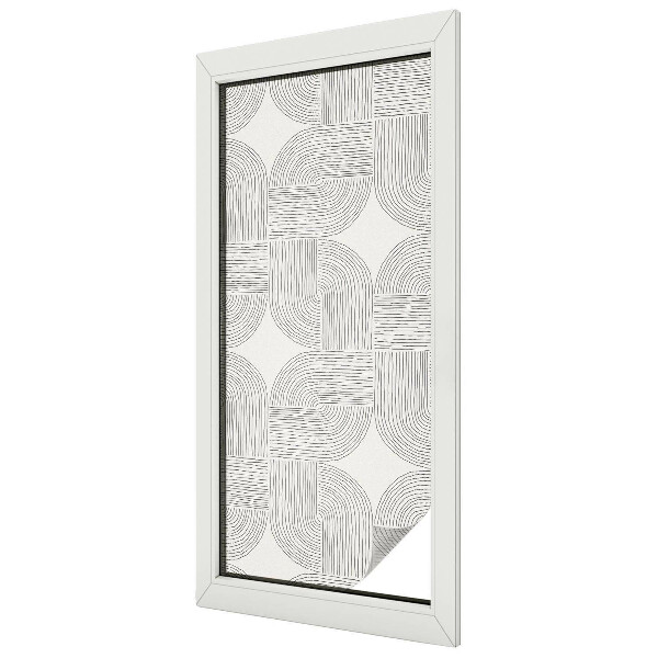 Film occultant pour fenêtre Symétrie paisible