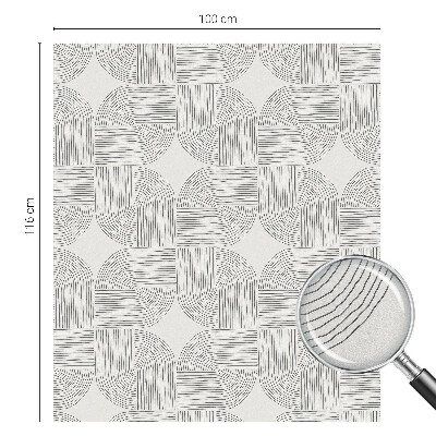 Film occultant pour fenêtre Symétrie paisible