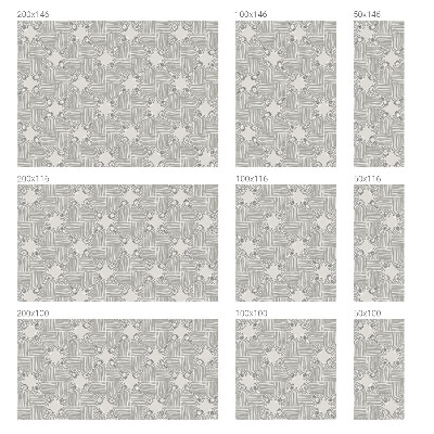 Film occultant pour fenêtre Symétrie paisible