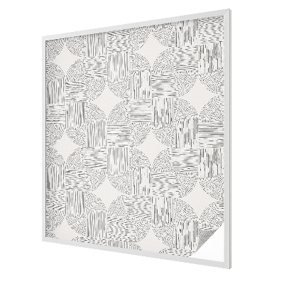 Film occultant pour fenêtre Symétrie paisible