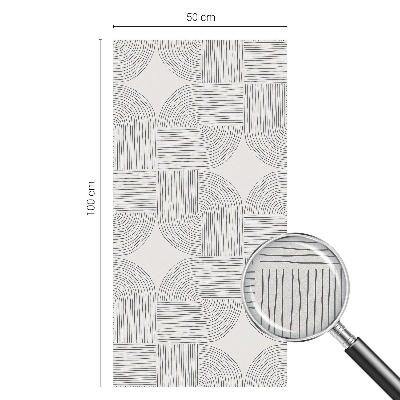Film occultant pour fenêtre Symétrie paisible