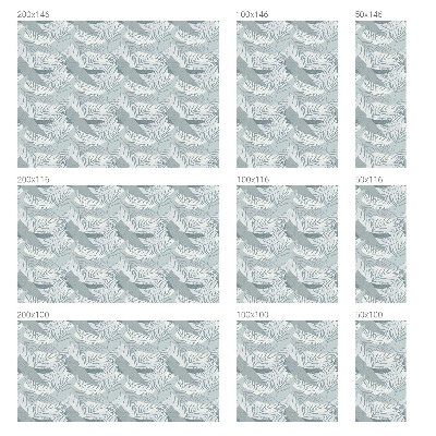 Vitrail autocollant pour fenêtre Feuilles subtiles