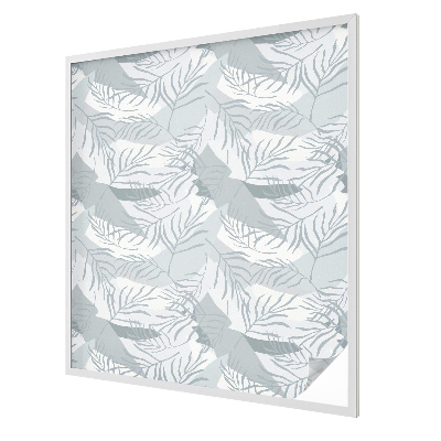 Vitrail autocollant pour fenêtre Feuilles subtiles