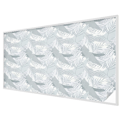 Vitrail autocollant pour fenêtre Feuilles subtiles