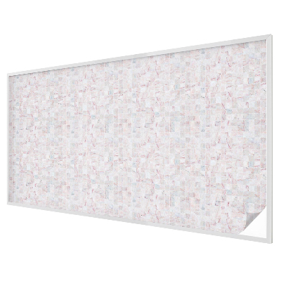 Film fenêtre décoratif occultant vitrail Mosaïque de pierre