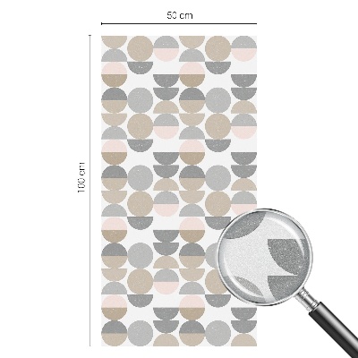 Film occultant pour fenêtre Motifs géométriques