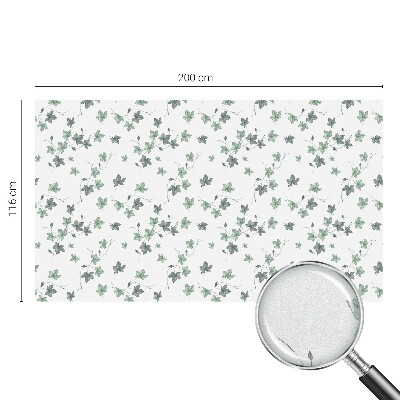 Autocollant pour vitrage vigne verte