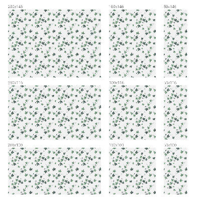 Autocollant pour vitrage vigne verte