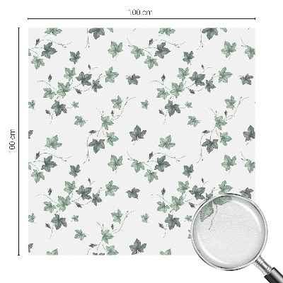 Autocollant pour vitrage vigne verte