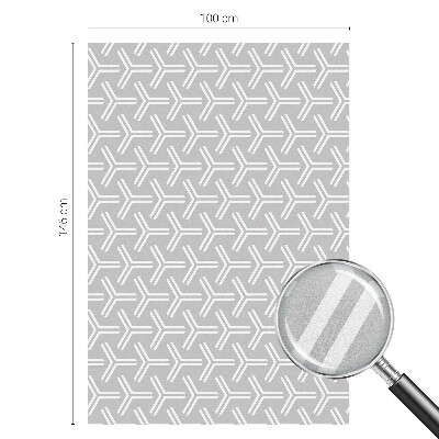 Film occultant pour fenêtre Lignes minimalistes