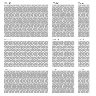 Film occultant pour fenêtre Lignes minimalistes