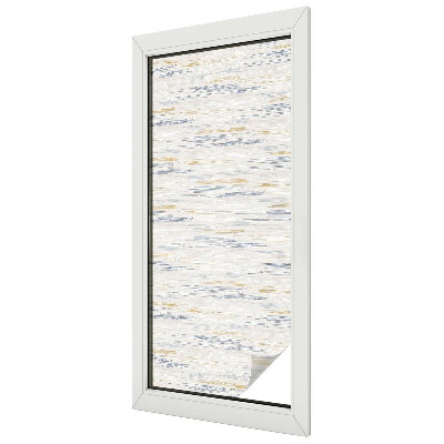 Autocollant pour vitrage rayures abstraites