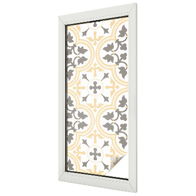 Vitrail autocollant pour fenêtre Modèles végétaux