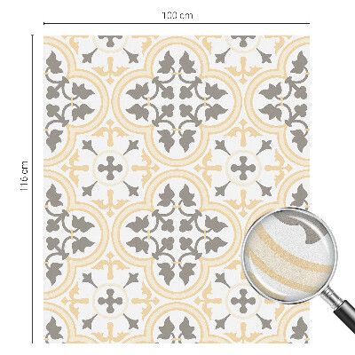 Vitrail autocollant pour fenêtre Modèles végétaux