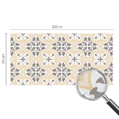 Vitrail autocollant pour fenêtre Modèles végétaux