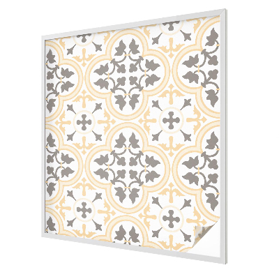 Vitrail autocollant pour fenêtre Modèles végétaux