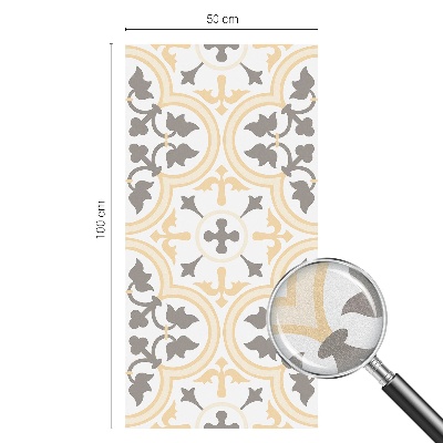 Vitrail autocollant pour fenêtre Modèles végétaux