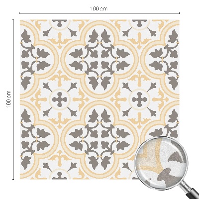 Vitrail autocollant pour fenêtre Modèles végétaux