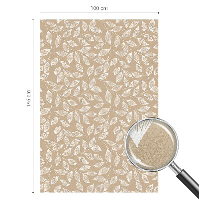 Autocollant pour vitrage La nature des feuilles